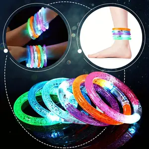 20-Pack Glow In The Dark LED Bracelets 8-Color Neon Light Up Sticks With 3 Flash Modes For  Parties Events