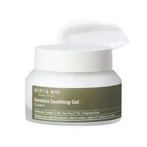 [Mary&May] Sensitive Soothing Gel Blemish Cream 70ml, Soothing Sensitive Skin Type, Moisture, Calming, Milky Cream Texture, Korean Skin Care