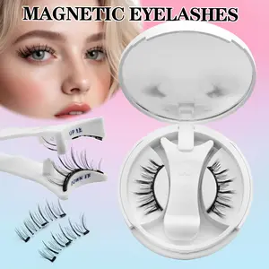 Reusable Magnetic Eyelashes, Natural Look, No Glue Needed, High Strength Light Weight, Easy to Use, C Curl, Solid Form, High Quality Eyelashes