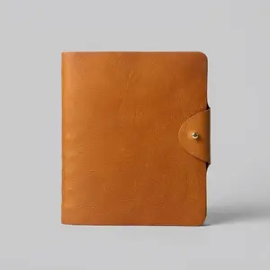 Cour Luxury Leather Planner Journal Cover Customizable 9 Discbound Large Desk Agenda ADHD Entrepreneur