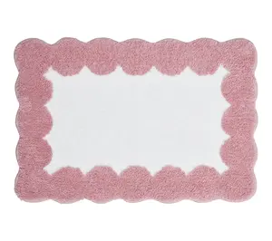 VCNY Home Dotted Edge Tufted Bath Rug,  18" x 27"