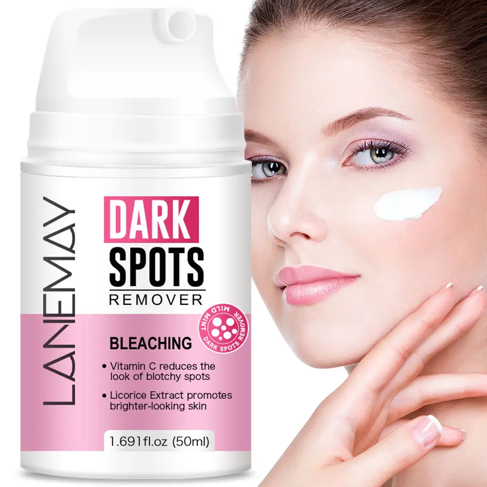 Dark Spots Remover Cream with Vitamin C, Retinol, Moisture, Hydrating, Gentle, Effectively Fades Hyperpigmentation & Prevents New Spots, Niacinamide & Kojic Acid Brightening Complex, Ideal for All Skin Types & Daily Spot Correction, Moisturizers