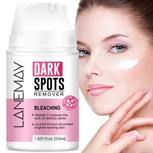 Dark Spots Remover Cream with Vitamin C & Retinol | Effectively Fades Hyperpigmentation & Prevents New Spots | Niacinamide & Kojic Acid Brightening Radiant Complex | Ideal for All Skin Types & Daily Spot Correction, Moisturizers