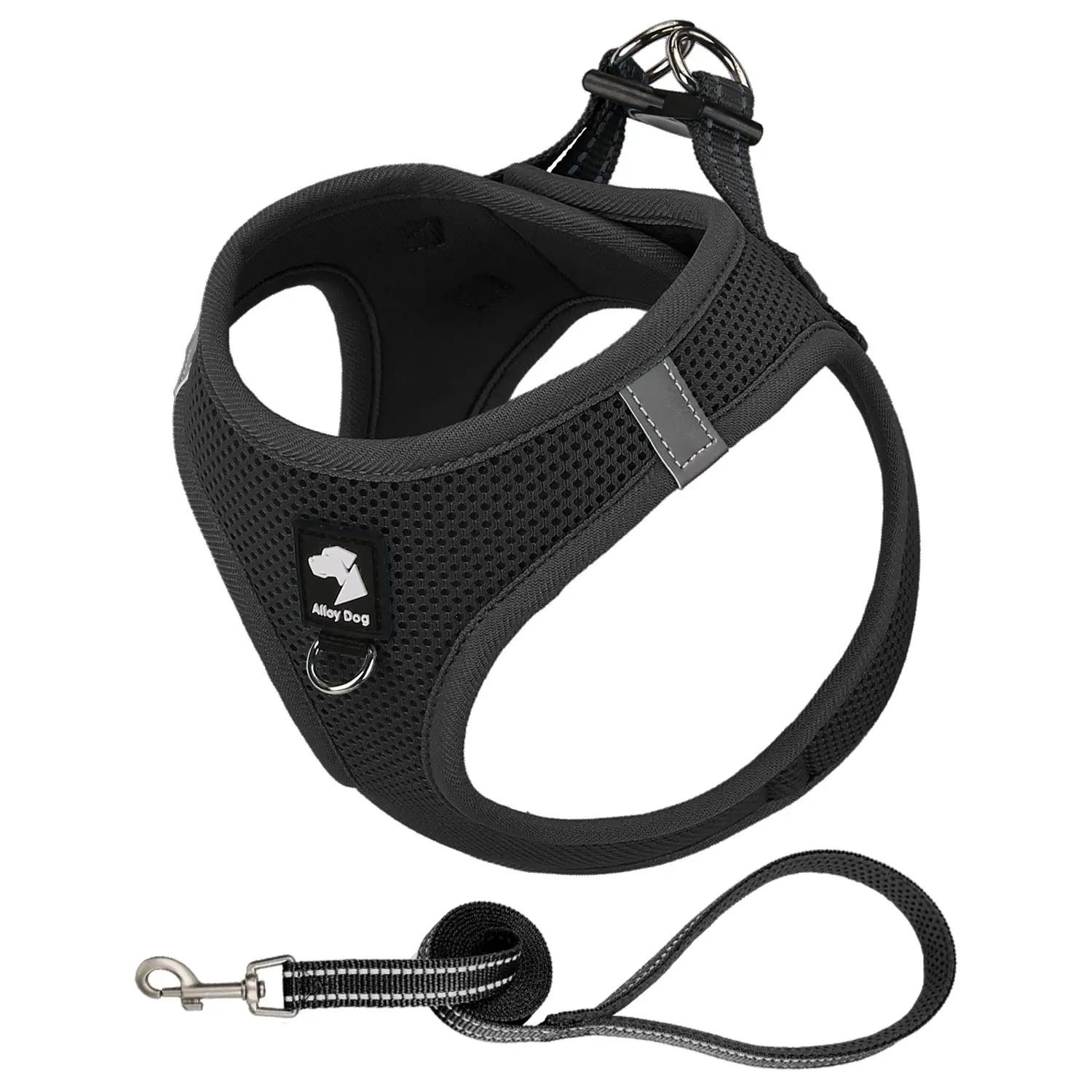 Black (chest and back + traction rope)