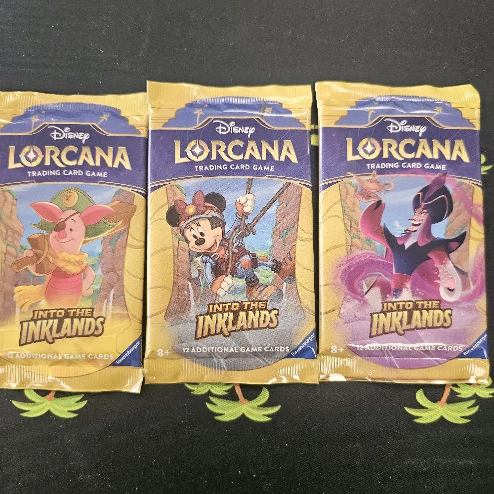 Lorcana Into The Inklands Authentic Factory-Sealed TCG Trading Card Pack, 1-Count Collectible Set (12 Cards) for Ages 8+, Trading Card Packs, Collectible Cards Set