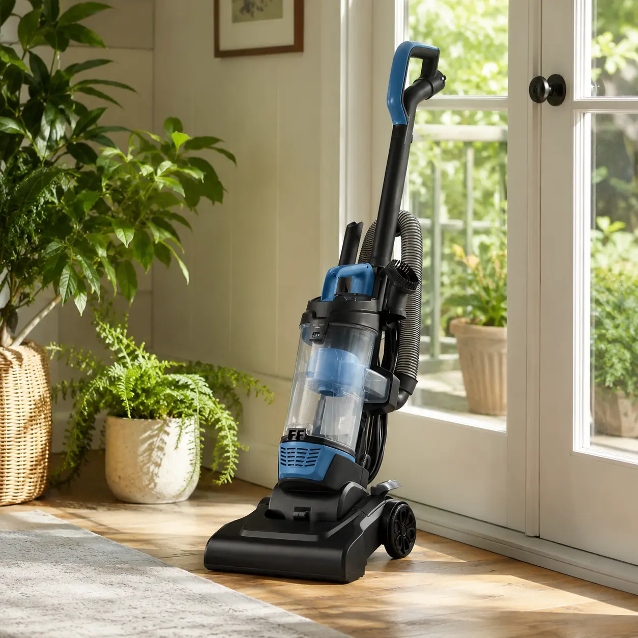 Lightweight Bagless Upright Vacuum Cleaner with Crevice Tool & Cleaning Brush Lightweight Bagless Upright Vacuum Cleaner with Crevice Tool & Cleaning Brush