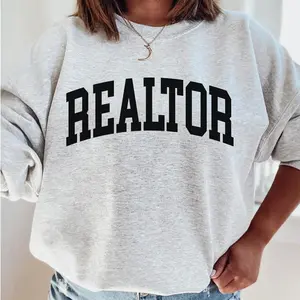 Realtor Sweatshirt, Real Estate Agent Sweatshirt, Realtor Gift, Seasonal Wardrobe Essentials, Style Options For Everyone, Vibrant Colors, Unisex