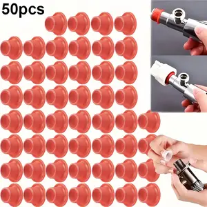 50 Pcs High-Quality Leak-Proof Heat-Resistant Sealing Washers, Ideal for Faucets, Cold & Hot Water Pipes, Easy Installation, Durable, Essential for Pipe Maintenance