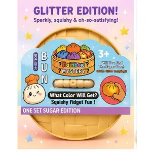 Random Squishy Dumpling Blind Box – Cute Kawaii Stress Relief Fidget Toy