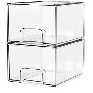 2-Piece Stackable Bottle Organizer Set | BPA-Free Space Saving Storage | Perfect for Baby Bottle Drying Rack, Makeup, Vanity, Bathroom & Pantry | The Ultimate Christmas Gift Idea Bottle Holders 🎁✨#christmasgift#makeuporganization#holidaygiftguide#