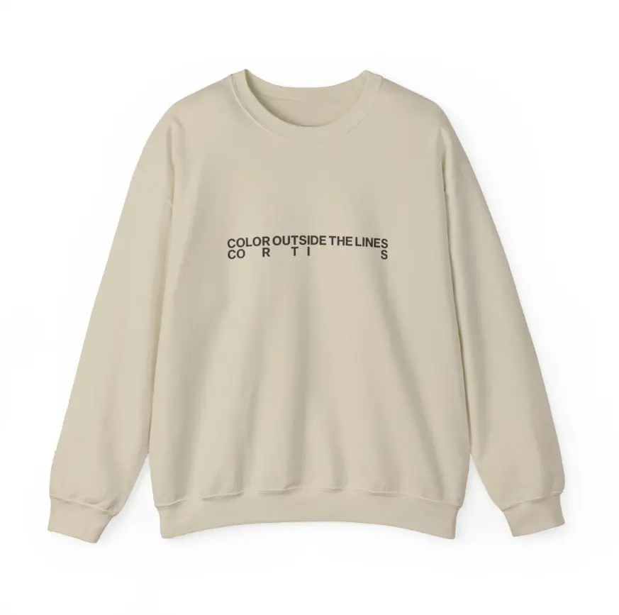 Cortis "Color Outside The Lines" K-Pop Sweatshirt, Korean Streetwear Crewneck Shirt