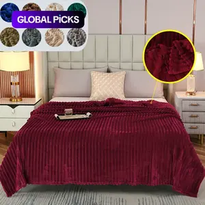 Ultra-Soft Fashion Drawstring, Soft Lightweight Blanket, 3.3cm Thin & Thick Options, Ideal for Living Room, Sofa, Bedroom, All Seasons, Soft Warm Blanket #GLOBAL PICKS