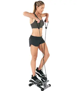 Sunny Health & Fitness Mini Stepper for Exercise Low-Impact Stair Step Cardio Equipment with Digital Monitor