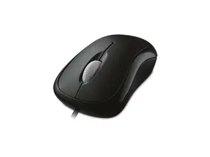 Microsoft Basic Optical Mouse - Optical - Cable - Black - USB, PS/2 - 800 dpi - Scroll Wheel - 3 Button(s) - Symmetrical - 1