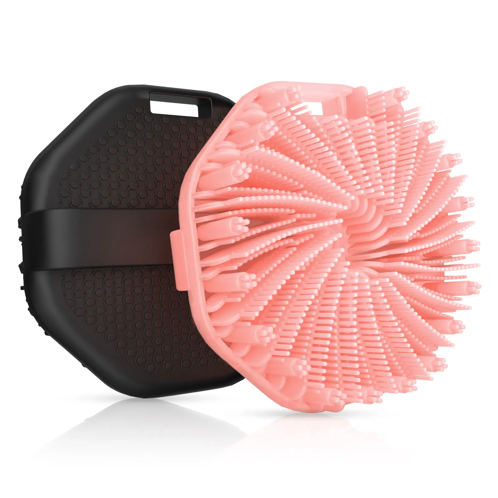 Silicone Body Scrubber 2 Counts, Exfoliating Body Wash Scrubbers Exfoliator,Shower Body Brush for Effective Showering Exfoliation and Gentle Massage