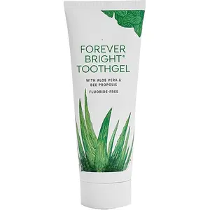 Forever Living Bright Toothgel - Fluoride-Free Aloe Vera Gel with Bee Propolis & Mint Flavor - 4.6 oz - Adult Oral Care