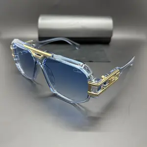 2026 New High Quality Womens Sunglasses Oversized Vintage Retro Driving Outdoor Sports Men's Sun glasses Metal 675 Original Packaging