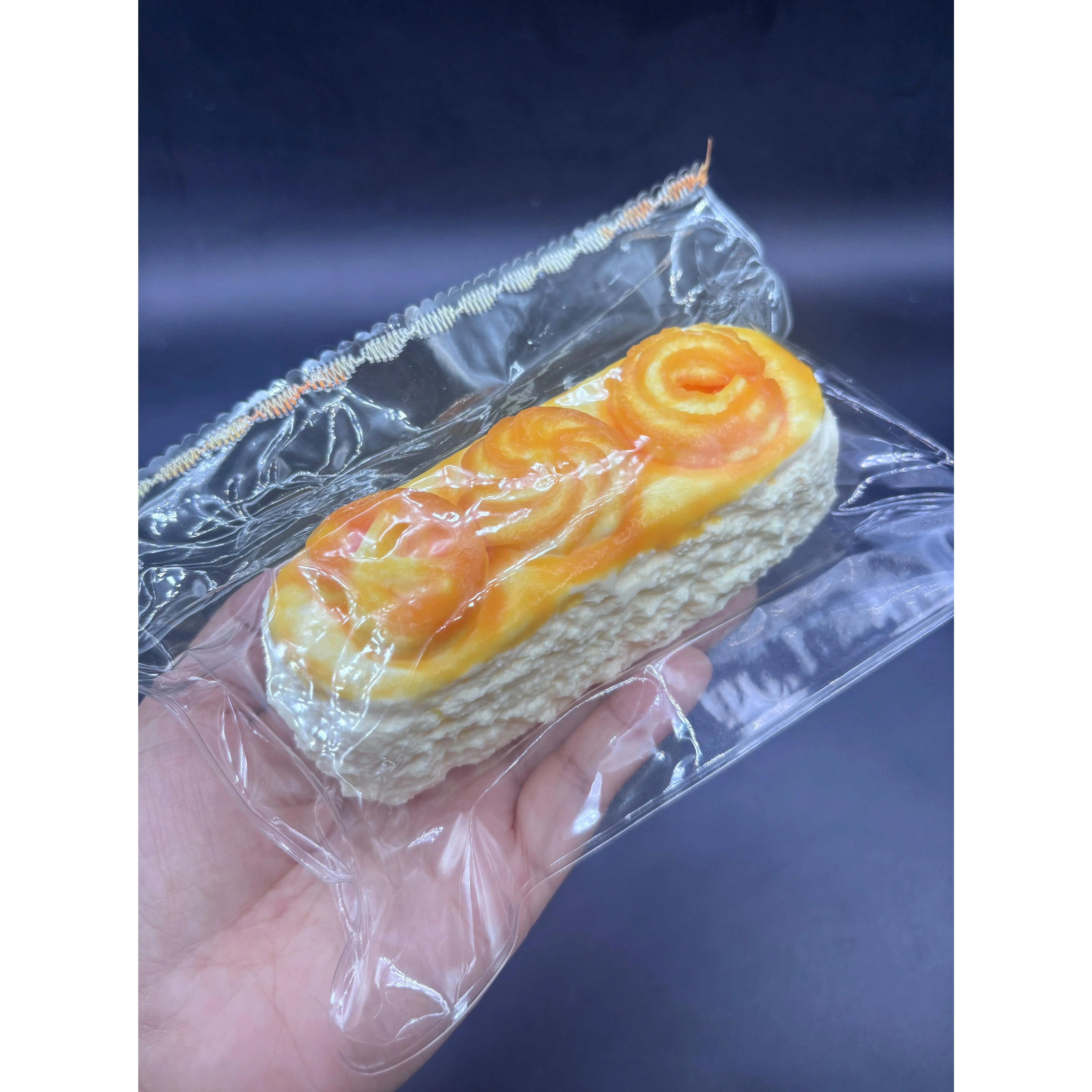 Large biscuit roll cake realistic taba squishy toy Large biscuit roll cake realistic taba squishy toy