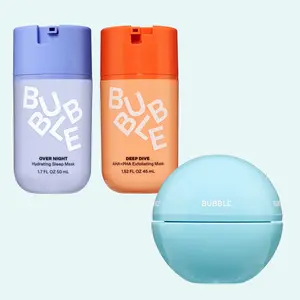 Bubble Skincare The Masknificent Three - Three Face-Changing Masks
