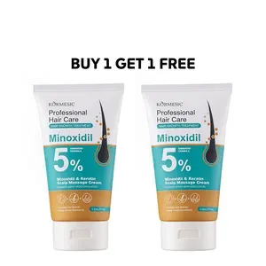 BOGO Free! KORMESIC 5% Minoxidil Hair Cream 30ml*2, Activate Hair Follicles, Anti-Hair Loss & Hair Regrowth, Repair Damaged Hair, Improve Hairline, Professional Hair Care, Restore Healthy Scalp