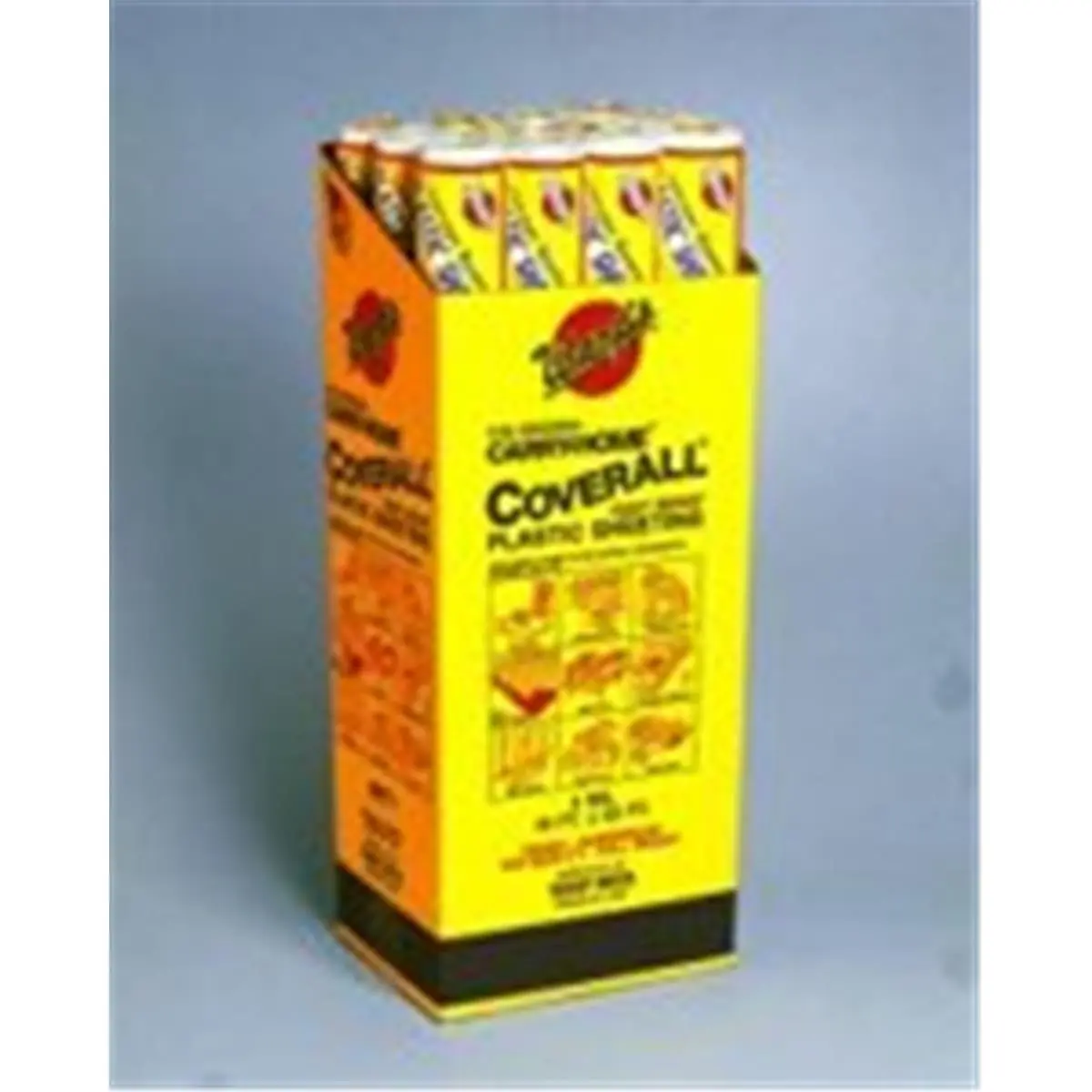 212 MAIN Heavy Duty Plastic Sheet, Warp Brothers Poly Coverall (20x25 ft) - 4CH20-C