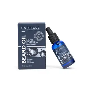 Particle Beard Oil For Men | Scientifically Designed To Nourish Your Beard with a Blend of Argan, Avocado, Apricot and Jojoba Oil