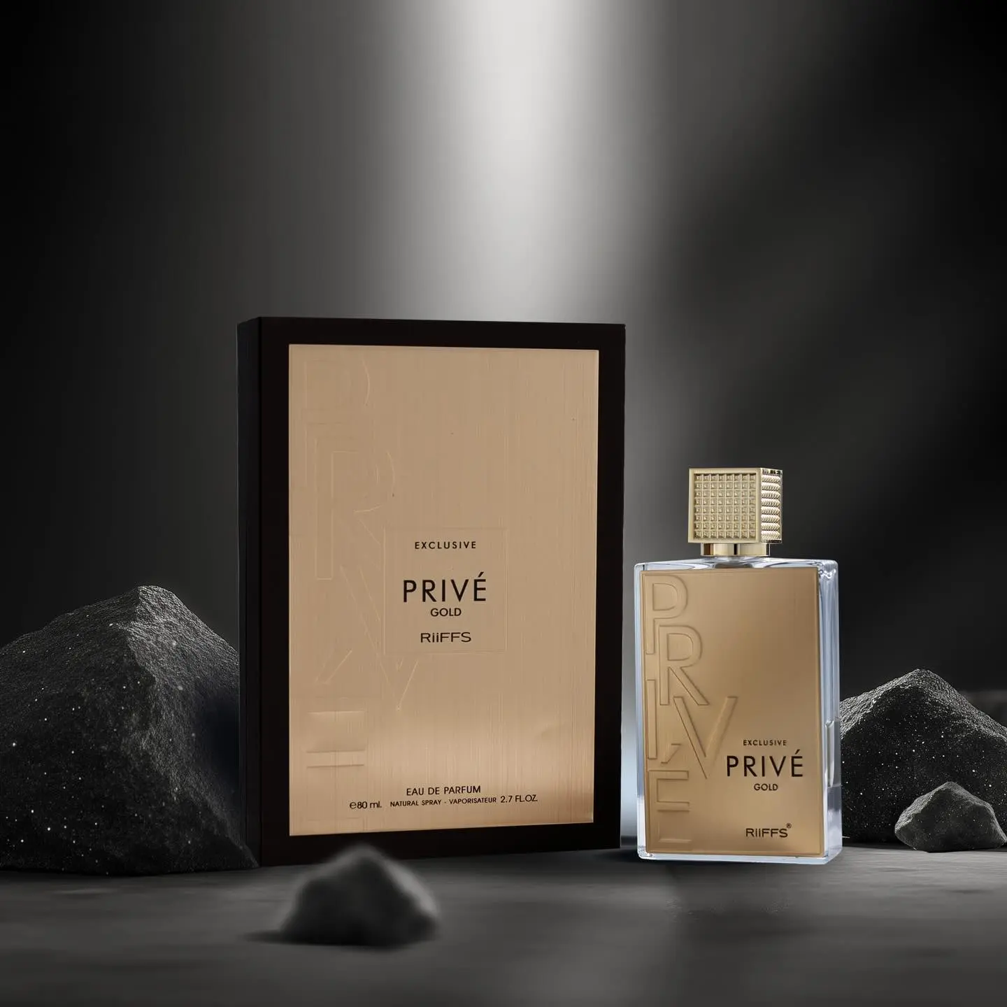 Unisex Riiffs Exclusive Prive Gold Eau De Parfum, 2.7 oz (80ml)