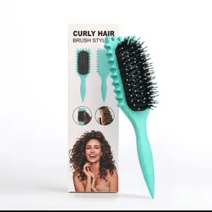 Curly Hair brush styling