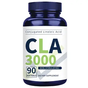 VICWELL CLA 3000 Dietary Supplement, 3000mg per Serving, Support Energy, Heart & Muscle Health, Conjugated Linoleic Acid, Healthcare Supplement Edible