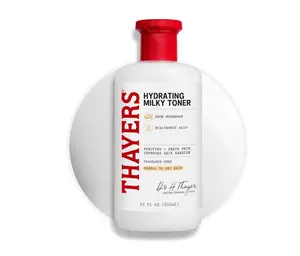 THAYERS Milky Face Toner Skin Care with Snow Mushroom Tremella and Hyaluronic Acid, Natural Gentle Facial Toner, for Dry and Sensitive Skin, 355mL
