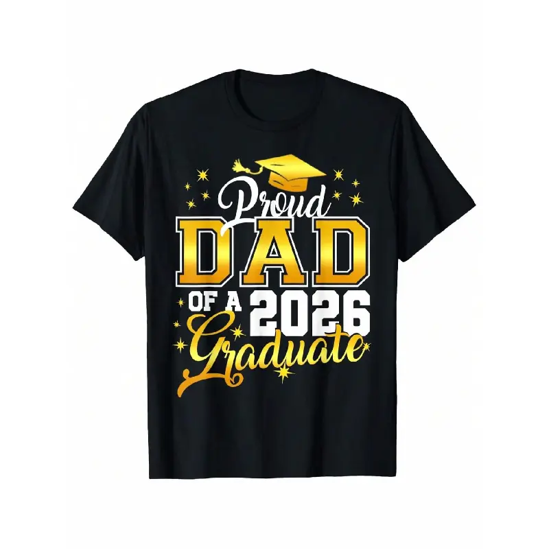Men's Vintage Graphic Print Tee, Oversized 100% Cotton Shortsleeve Top with a Round Neck for Casual Wear