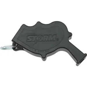 Safety Whistle - The  Weather Whistle (Black)