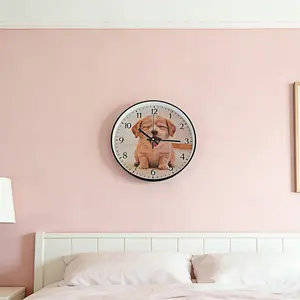 Personalized Clock,Timepiece, Unique Gift Idea, Stylish Home Decor, Perfect for Any Room, High-Quality Material