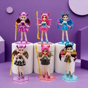K-POP Witch Hunt Girl Group Boxed Dolls - Lumi, Mira, Zoe PVC Figures, Toys & Ornaments, Suitable as Christmas/Halloween Gifts for Kids, Exclusive Collectibles for Anime Lovers