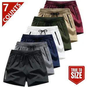 7-piece set shorts for men Summer men's casual quick drying shorts, sports and casual jogging, breathable and loose bottom shorts tiktok shop deals  5 sense gifts for him  Plain Beige Menswear Tropical SpringStatements