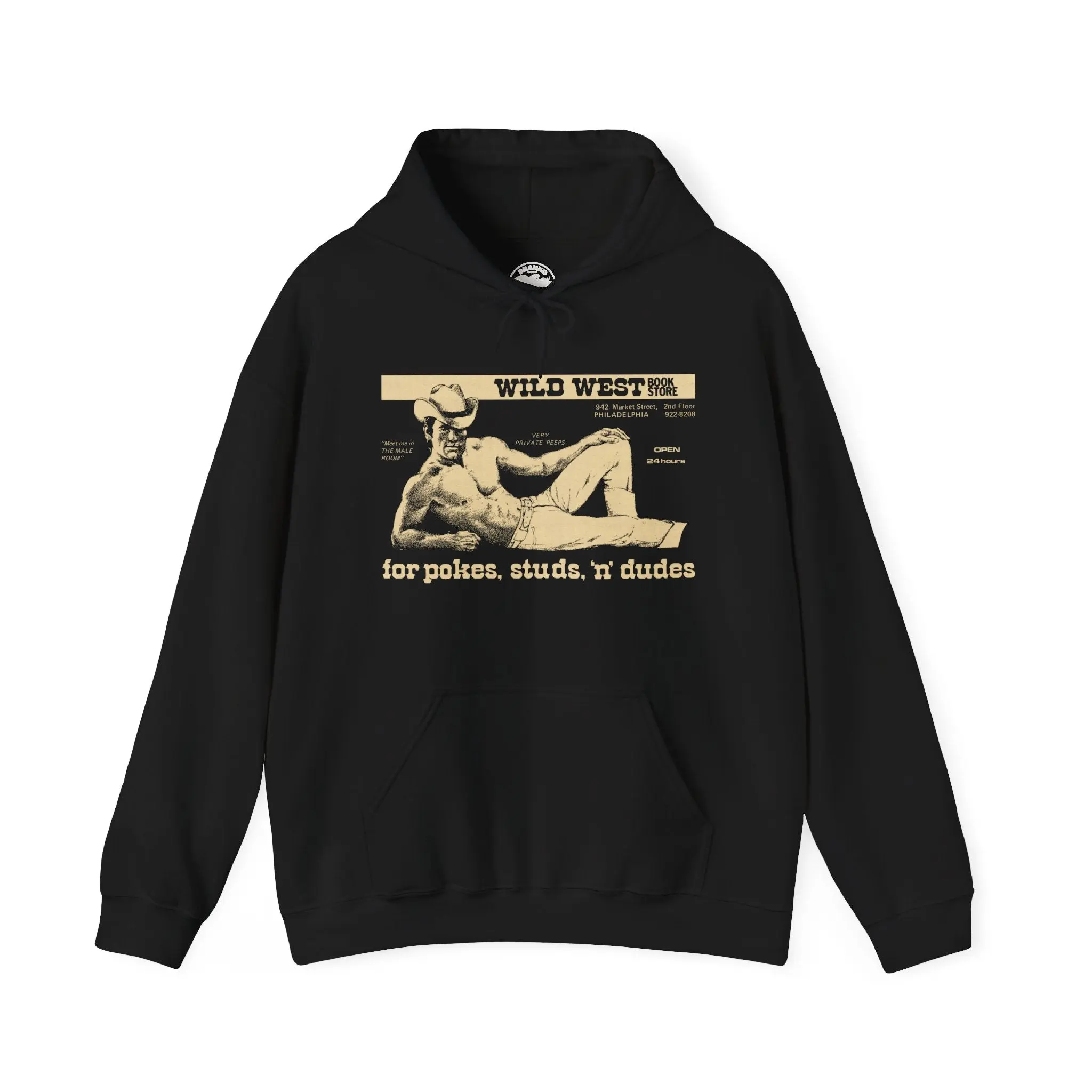 Wild West Hoodie (Philadelphia Gay Bookstore and Adult Shop/Peep Shows/Glory Holes)