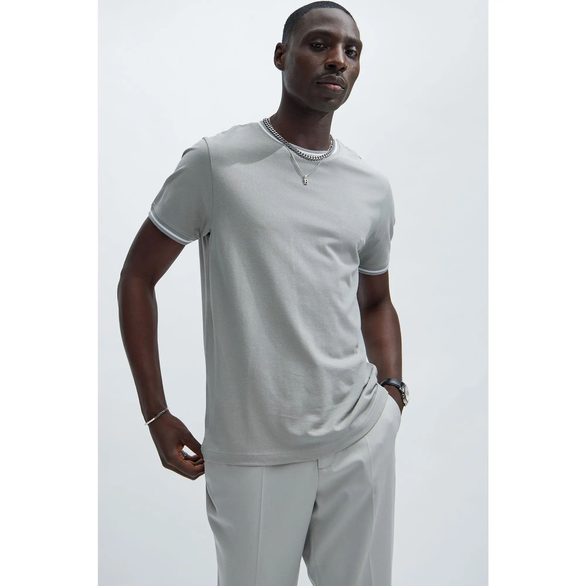 Jaxon Short Sleeve Tee - Grey