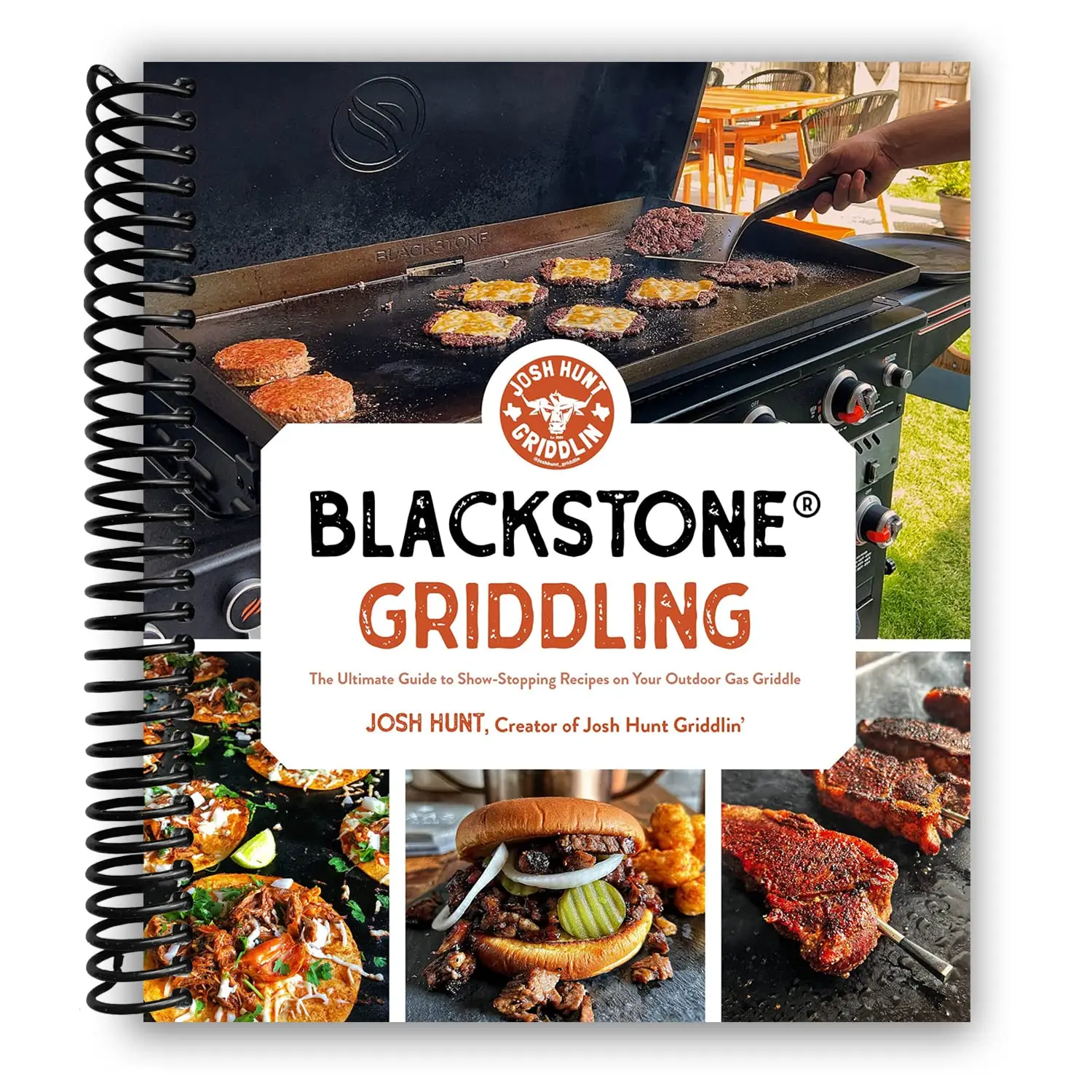 Blackstone Griddling: The Ultimate Guide to Show-Stopping Recipes on Your Outdoor Gas Griddle (Spiral Bound)