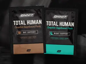 ONNIT Total Human Day and Night Vitamin Packs for Men and Women,Capsule, 30-Day Supply - Adult Multivitamin vitamin
