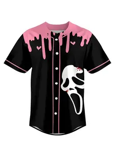 Ghostface Scream jersey, Gothic Jersey, Stylish Jersey, No YouHang Up horror movie village shirt, bizarre unisex clothing, soft touch, fashionable single item couple outfit perfect gift
