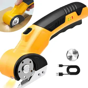 Cordless Cardboard Cutter, 3.6V 2000mAh Electric Scissors Cardboard Cutter , Rechargeable Cutter Fabric Scissors Rotary Cutter for Cardboard,Leather