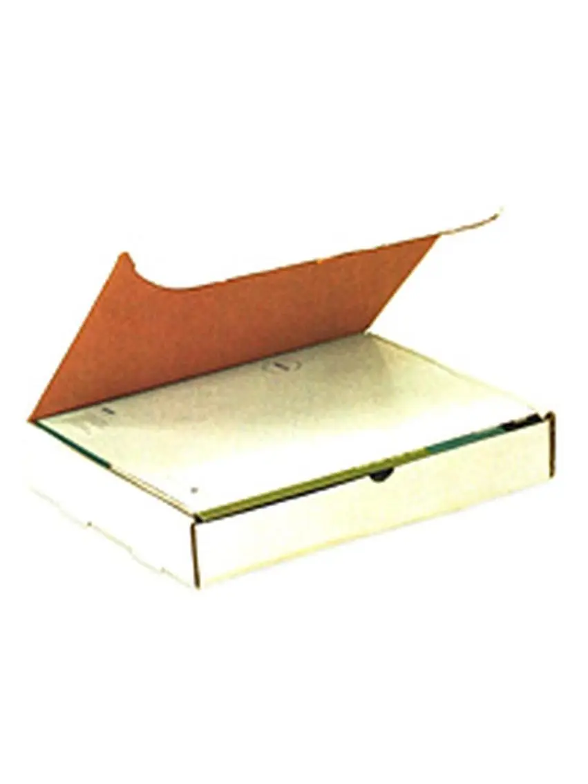 Box Partners M13102 Oyster White Strong Corrugated Literature Mailers, 13"x10"x2" (13''x10''x2''), No Glue/Staples, Seconds Assembly, Ships and Stores Flat, 50-Count Office Postal Supplies (Computers & Office Equipment)