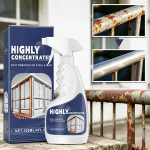 Rust Remover Spray for Metal, Multi-functional rust remover - Effortless Metal Surface Cleaner, Suitable for Kitchenware, Vehicles, Tools, and Chains, Industrial-Grade Powerful Formula