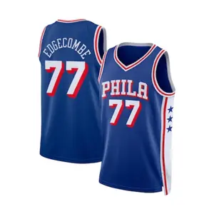 Edgecombe #5 Blue 2026 Basketball Jersey – Unisex Icon Edition Sport Outfit, Game Day Uniform, Perfect Gift Idea