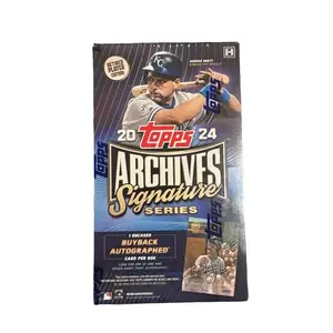 2024 Topps Archives Signature Series Baseball Hobby Box (Retired Player Edition) - 1 Encased Buyback Autographed card