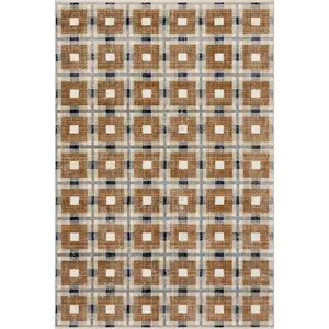Sorelle Modern Plaid Area Rug