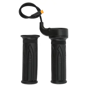 Waterproof Electric Bike Throttle Connector (1 Pair) - 20X Scooter Speed Control Handlebar Grip for 22.2mm Handlebars, Motorcycle Parts, Bike Accessories, Scooter Accessories, 12v-72v Compatible