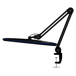 Neatfi 2,200 Lumens LED Desk Lamp – 23” Wide Shade | Dimmable Eye-Caring Task Light | Adjustable Arm | Home Office, Study, Crafts & Nail Tech