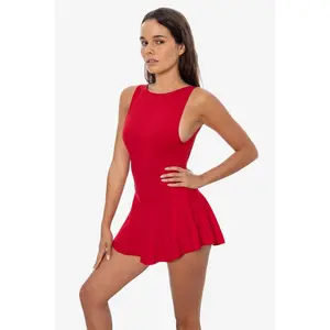 PON413 - Ponte Boatneck Ballerina Skirted Leotard PON413 - Ponte Boatneck Ballerina Skirted Leotard