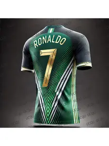 Chatgpt Special Edition Ronaldo No7 Football Jersey Breathable Quick Drying Sweat Wicking Sport Training Jersey For Adult/Kid